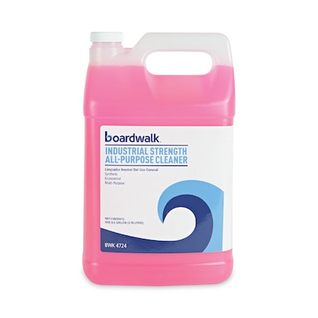 Boardwalk Industrial Strength All-Purpose Cleaner, Lemon Scent, 1 gal Bottle BWK4724EA